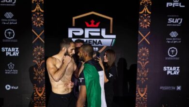 دوري المقاتلين المحترفين: نجاح مراسم الوزن الرسمية في الرياض استعداداً لانطلاق النزالات غدا