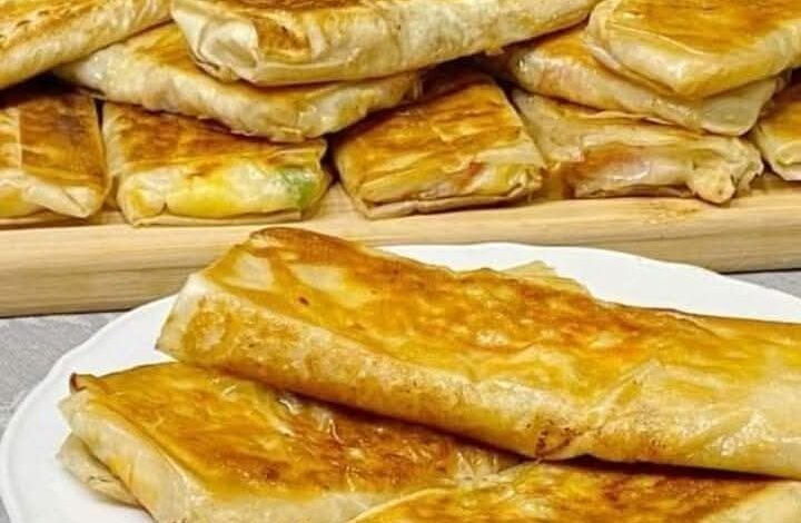 طريقة عمل فطير الطاسة السريعة 1 طريقة عمل فطير الطاسة السريعة