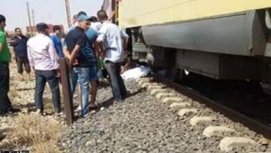 مصرع عامل اسفل عجلات القطار في قوص جنوب قنا
