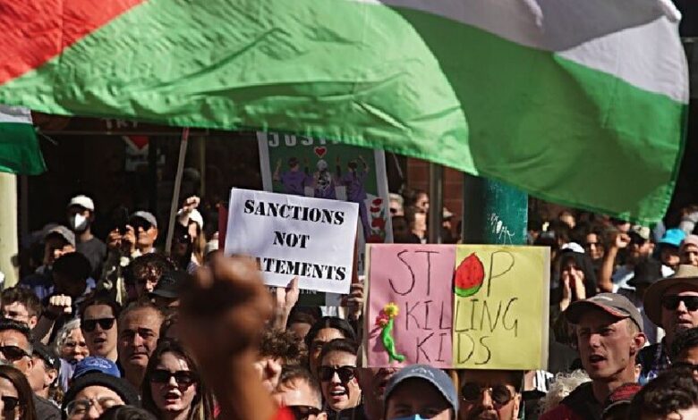 أكبر المظاهرات الداعمة لفلسطين تشهدها أستراليا    