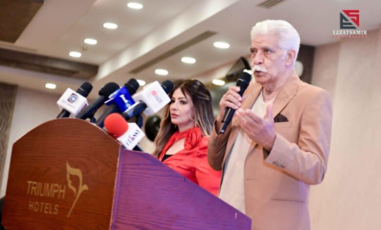 طارق النهري وأميرة فتحي يتألقان في مؤتمر السلام الدولي.. وتكريم خاص لرموز الفن والإعلام بحضور كوكبة من نجوم المجتمع 1 طارق النهري وأميرة فتحي يتألقان في مؤتمر السلام الدولي.. وتكريم خاص لرموز الفن والإعلام بحضور كوكبة من نجوم المجتمع