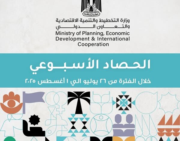 الحصاد الأسبوعي لوزارة التخطيط والتنمية الاقتصادية والتعاون الدولي 1 الحصاد الأسبوعي لوزارة التخطيط والتنمية الاقتصادية والتعاون الدولي