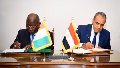 البيان المشترك الصادر عن جولة المشاورات السياسية الثالثة بين جمهورية مصر العربية وجمهورية كوت ديفوار