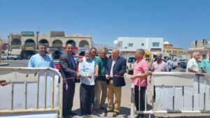 افتتاح سوق اليوم الواحد بمدينة دهب