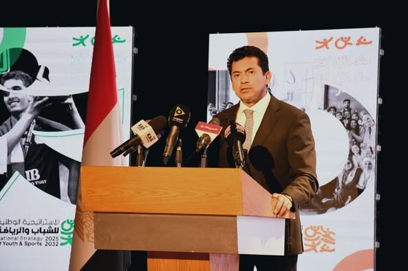 وزير الشباب والرياضة: الاستراتيجية الوطنية تمثل خطوة كبرى لتطوير قطاعي الشباب والرياضة 1 وزير الشباب والرياضة: الاستراتيجية الوطنية تمثل خطوة كبرى لتطوير قطاعي الشباب والرياضة