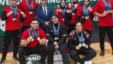  وزير الرياضة يهنئ المنتخب المصري لرفع الأثقال بتتويجهم ب 39 ميداليات في بطولة إفريقيا  