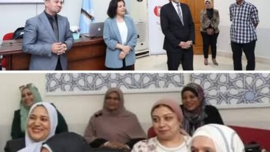 فعاليات البرنامج التدريبى المرأة تقود بمكتبة مصر العامة بالغردقة بالتعاون مع الأكاديمية الوطنية للتدريب