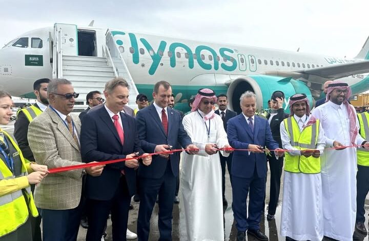 طيران ناس يحتفل بتدشين أولى رحلاته المباشرة بين الرياض وموسكو