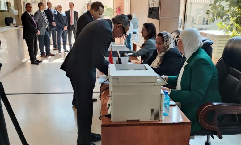 بدء تصويت المصريين في لبنان بانتخابات مجلس الشيوخ