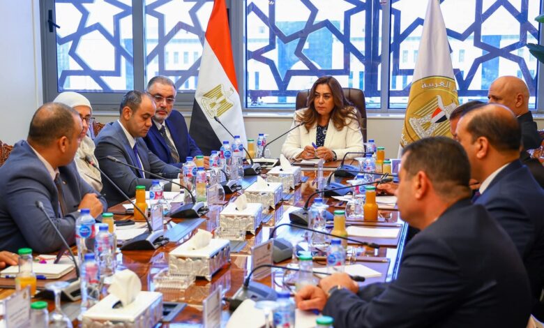وزيرة التنمية المحلية تستقبل وفد من شركة ازري العالمية لبحث مجالات التعاون المستقبلي بين الجانبين