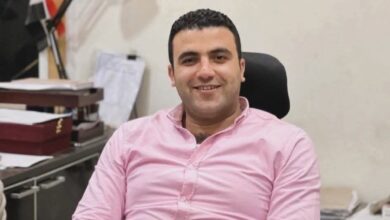 حادث اليم علي طريق كفر داؤد السادات ومصرع رئيس مباحث الشهداء بالمنوفية 