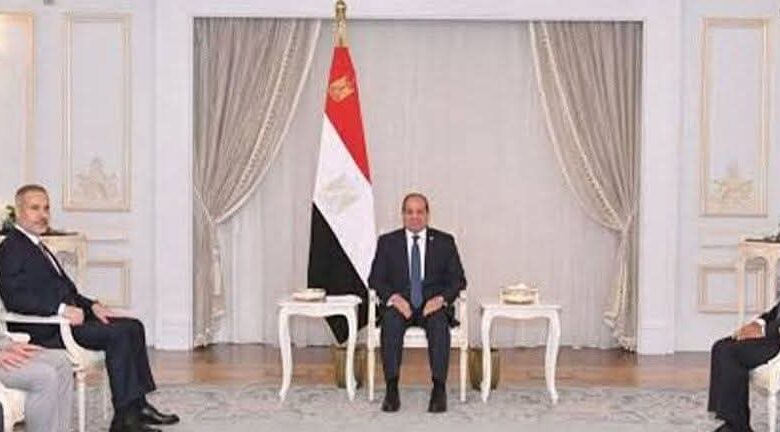 الرئيس السيسى يستقبل وزير خارجية تركيا ويعلن انطلاقة جديدة فى العلاقات المصرية التركية 1 الرئيس السيسى يستقبل وزير خارجية تركيا ويعلن انطلاقة جديدة فى العلاقات المصرية التركية