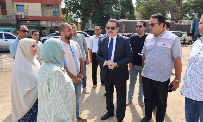 محافظ المنوفية يتفقد إنشاءات مدرسة مصر المتكاملة للغات الجديدة 1 محافظ المنوفية يتفقد إنشاءات مدرسة مصر المتكاملة للغات الجديدة