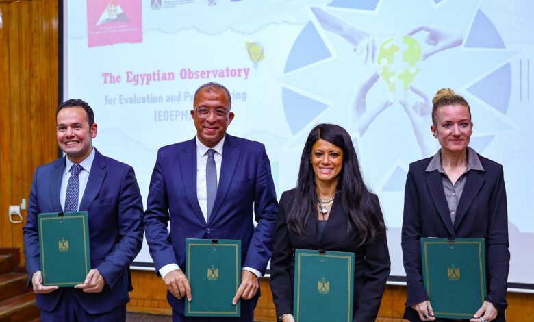 وزارة التخطيط ومركز المعلومات يوقّعون بروتوكول تعاون لتأسيس "المرصد المصري للتقييم وصنع السياسات"