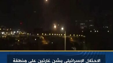 الاحتلال الإسرائيلي يشن غارتين على منطقة جزين جنوب لبنان