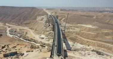 كوبري خور مايو" الأعلى في مصر بعد اكتماله 1 كوبري خور مايو" الأعلى في مصر بعد اكتماله