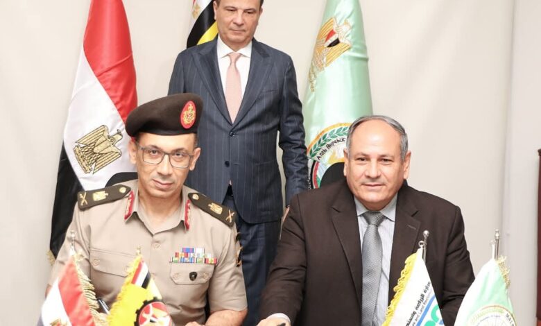 وزير الزراعة يشهد توقيع بروتوكول تعاون بين مركز البحوث الزراعية والكلية الفنية العسكرية