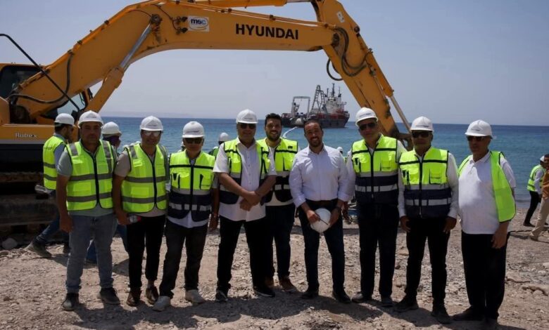 المصرية للاتصالات: الانتهاء من ربط مصر والأردن من خلال الكابل البحري عالي السعة "كورال بريدج" 1 المصرية للاتصالات: الانتهاء من ربط مصر والأردن من خلال الكابل البحري عالي السعة "كورال بريدج"