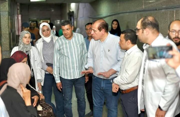 نائب وزير الصحة يتفقد منشآت صحية بدمياط ويشيد بأداء مستشفى الحميات والمستشفى العام 1 نائب وزير الصحة يتفقد منشآت صحية بدمياط ويشيد بأداء مستشفى الحميات والمستشفى العام