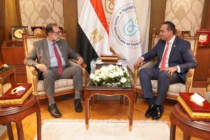 السبكي :يلتقي رئيس الهيئة القومية لسلامة الغذاء لمتابعة تنفيذ بروتوكول التعاون بين الهيئتين