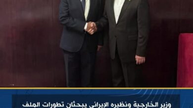 وزيرالخارجية ونظيره الإيراني يبحثان تطورات الملف النووي والأوضاع الكارثية في غزة