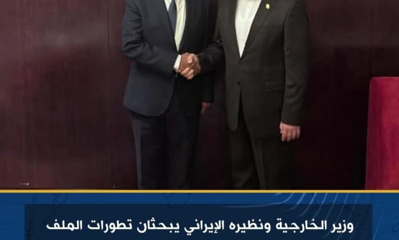 وزيرالخارجية ونظيره الإيراني يبحثان تطورات الملف النووي والأوضاع الكارثية في غزة