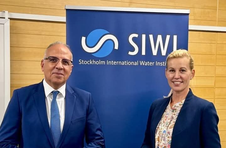 وزير الري يلتقي المديرة التنفيذية للمعهد الدولي للمياه بستكهولم SIWI