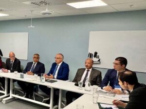 لقاء وزير الري بممثلى "مجلس الاستثمار السويدي"بالعاصمة السويدية ضمن فعاليات "الإسبوع العالمى للمياه" 