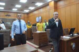 محافظ الغربية يتابع من مركز سيطرة الشبكة الوطنية للطوارئ والسلامة العامة 2 محافظ الغربية يتابع من مركز سيطرة الشبكة الوطنية للطوارئ والسلامة العامة