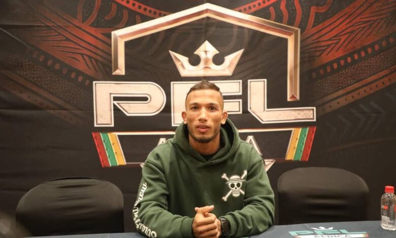 عبد الرحمن الرشيدي يمثل المغرب في افتتاح بطولة PFL إفريقيا بجوهانسبرغ