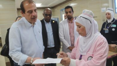 نائب وزير الصحة يتفقد منشآت طبية بمحافظة السويس ويوجه بتطوير الخدمات الصحية 1 نائب وزير الصحة يتفقد منشآت طبية بمحافظة السويس ويوجه بتطوير الخدمات الصحية