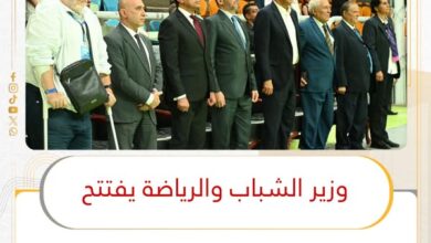 وزير الشباب والرياضة يفتتح بطولة كأس حوض البحر المتوسط لرفع الاثقال