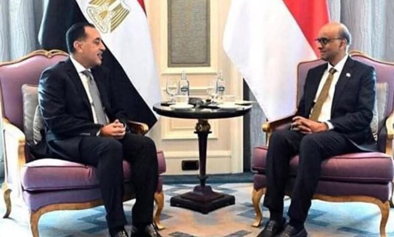 رئيس سنغافورة لـ مدبولى: مصر لديها إمكانيات واعدة غير مستغلة.. والوقت مناسب لدعم التعاون