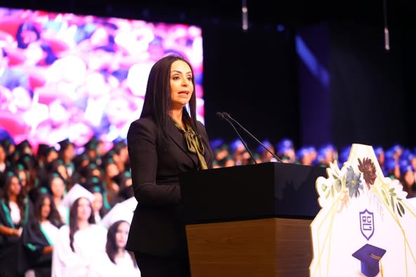 وزيرة التضامن الاجتماعي تشهد احتفالية تخرج طالبات كلية رمسيس للبنات