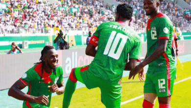 بوركينا فاسو تكتسح جيبوتي وتشعل المنافسة بالمجموعة الأولى على بطاقة التأهل لكأس العالم