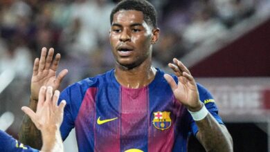 راشفورد يقود برشلونة للفوز على نيوكاسل 2-1 بدوري الأبطال