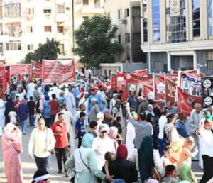 الآلاف من الصوفية والعلماء والمشايخ يشاركون فى موكب مهيب للاحتفال بالمولد النبوى الشريف 2 الآلاف من الصوفية والعلماء والمشايخ يشاركون فى موكب مهيب للاحتفال بالمولد النبوى الشريف