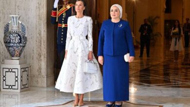 عاجل..انتصار السيسي عن الملكة ليتيزيا: اللقاء حمل روحًا صادقة من التعاون الإنساني