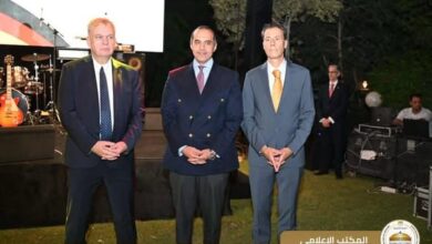 وزير الشؤون النيابية يقدم تهنئة الحكومة المصرية للسفارة الألمانية بالقاهرة بمناسبة عيدها الوطني