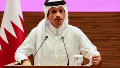 رئيس وزراء قطر: يجب تقديم نتنياهو للعدالة