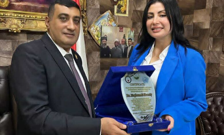 نغم الشامي تتوَّج بلقب أفضل دكتورة تجميل لعام 2025 وتخطف الأنظار في مؤتمر السلام الدولي