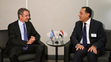 رئيس الوزراء يلتقى نظيره اليوناني بمقر الأمم المتحدة بنيويورك