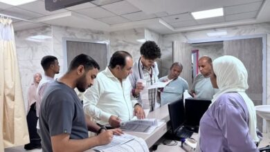 نائب فرع الهيئة العامة للرعاية الصحية بأسوان يتفقد سير الخدمات الطبية بمستشفى كوم امبو المركزي