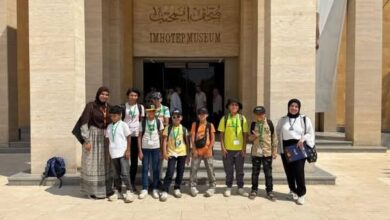 الجيزة تنظم زيارة لـ ٤٥ طفلًا ومرافقيهم لمنطقة آثار سقارة ومتحف إيمحتب