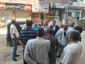 الشهابي يتابع تشغيل خطوط مواصلات النقل الجماعي بمدينة الحوامدية وعدد آخر من المشروعات بالبدرشين