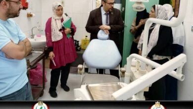 وكيل وزارة الصحة بالشرقية يتفقد حملة مشوار الألف الذهبية.. يبدأ بخطوة بالقنايات
