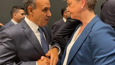 وزير الخارجية يلتقى بنظيرته البريطانية على هامش أعمال الجمعية العامة