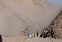 سقوط مروحية تقل وزيرا وحاكما في ولاية غور الأفغانية