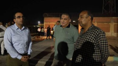 انفجار ضغط الهواء بخط غاز بطريق الإسماعيلية - السويس الصحراوي أثناء أعمال الصيانة