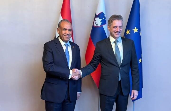 وزير الخارجية يلتقي رئيس وزراء سلوفينيا لبحث سبل تعزيز التعاون الثنائي 1 وزير الخارجية يلتقي رئيس وزراء سلوفينيا لبحث سبل تعزيز التعاون الثنائي